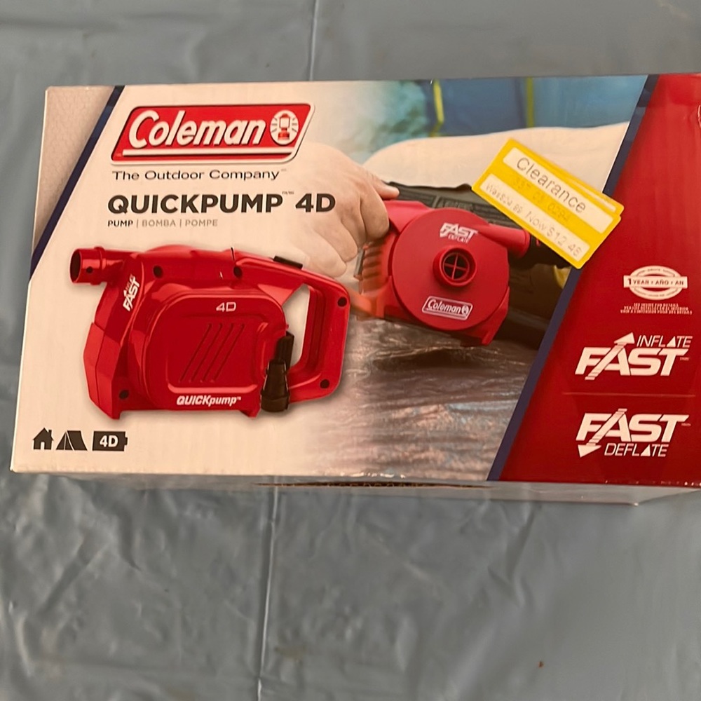 Brand new Quick Pump 4D